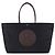 Tory Burch Borsa Tote in nylon con logo Twist da donna Nero