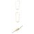 Fendi Collana Tennis Oclock da donna (Gold) ATEP D'oro - vista 3
