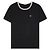 Moncler Kurzarm-T-Shirt mit Tasche und besticktem Logo Braun - Ansicht 7