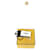 Fendi Orecchini Forever FF Logo da donna (Gold) ATEP D'oro - vista 4