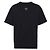 Prada Baumwoll-T-Shirt mit Dreiecks-Logo Schwarz