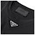 Prada Baumwoll-T-Shirt mit Dreiecks-Logo Schwarz - Ansicht 4