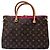 Louis Vuitton Borsa in tela Monogram Nero