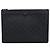 Louis Vuitton Pochette Voyage Shadow Supple Leather Clutch Nero