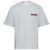 Thom Browne Besticktes RWB T-Shirt aus strukturiertem Baumwoll-Leinen Braun