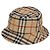 Burberry Cappello bucket in cotone a scacchi