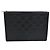Gucci Clutch Pochette in Pelle Goffrata Nero