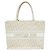 Dior Borsa Book Tote Medium Oblique White Gold Bianco