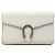 Gucci Dionysus Lederhandtasche mit Kette, Farbe Ivory, unbenutzt Weiß