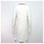 Thom Browne Vestido de algodón blanco con tres rayas para mujer - vista 4