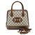 Horsebit 1955 Gucci Picca borsa con manico e morsetto Marrone