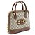 Horsebit 1955 Gucci Picca borsa con manico e morsetto Marrone - vista 2