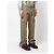 Dries Van Noten Pantaloni Cargo in Cotone Tinto in Capo Belt Sand Marrone - vista 4
