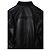 Jaqueta Bomber de Couro LANVERS Dries Van Noten Preta - vista 3
