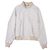 Dries Van Noten Driss Van Noten Leder-Bomberjacke Ecru ECRU Silber
