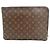 Jimmy Choo Monogram Etui Voyage MM Marrone