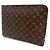 Jimmy Choo Monogram Etui Voyage MM Marrone - vista 2