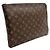 Jimmy Choo Monogram Etui Voyage MM Marrone - vista 3