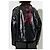 Dries Van Noten Leder-Bikerjacke Schwarz - Ansicht 10