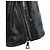Dries Van Noten Leder-Bikerjacke Schwarz - Ansicht 7