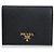 Cartera Prada Saffiano de piel negra Negro