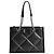 Salvatore Ferragamo Saco Tote acolchoado Viva Bow com strass Preto
