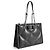 Salvatore Ferragamo Saco Tote acolchoado Viva Bow com strass Preto - vista 14