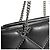 Salvatore Ferragamo Saco Tote acolchoado Viva Bow com strass Preto - vista 16
