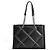 Salvatore Ferragamo Saco Tote acolchoado Viva Bow com strass Preto - vista 2