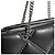 Salvatore Ferragamo Saco Tote acolchoado Viva Bow com strass Preto - vista 6