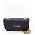 Céline Mini borsa a tracolla e spalla in vitello matelassé monocromo Nero - vista 2