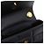 Céline Mini borsa a tracolla e spalla in vitello matelassé monocromo Nero - vista 7