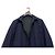 Kiton Abrigo reversible de cachemira Negro - vista 6