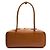 Miu Miu Borsa in pelle con fiocco Small Marrone - vista 11