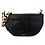 Burberry Borsa Olivier Medium in lambskin Nero