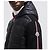 Moncler Tricot Quilted Panel Wool Jacket Black - vista 3