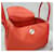 Hermès Lindy Evercolor Orange Field Silver Stamp Arancione  - vista 7