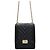 Chanel Borsa Satchel Boy Chevron Black Gold Series Nero