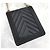 Chanel Borsa Satchel Boy Chevron Black Gold Series Nero - vista 5