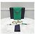 Prada Mini borsa pochette in pelle verde per telefono - vista 7