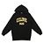 Céline Sudadera con capucha oversized en tejido polar de algodón Dorado