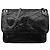 Saint Laurent Borsa a spalla con catena media Nera Nero