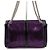 Christian Louboutin Borsa a tracolla e crossbody Sweet Charity Silver Chain Porpora - vista 4