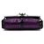 Christian Louboutin Borsa a tracolla e crossbody Sweet Charity Silver Chain Porpora - vista 7