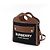 Burberry Borsa Tote Micro e Borsa a Tracolla e Spalla in Pelle e Tela Nera - vista 2
