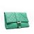 Chanel Clutch Foldover Green Grip - vista 3