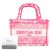 Dior Neon Pink Book Tote Mini Canvas Bag Season