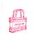 Dior Neon Pink Book Tote Mini Canvas Bag Season - Ansicht 4
