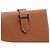 Hermès Gold Compact Wallet with Silver Hardware Golden - view 4