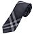 Cravatta Burberry nera in tessuto Nero - vista 7